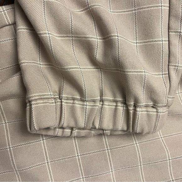 Nine West Tan and Cream Workwear Joggers High Waist Pants Size XL - Picture 5 of 7